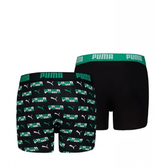 Трусы детские Puma Printed Boxer Black (2 шт) 938303-01