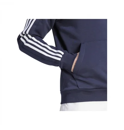 Кофта мужская Adidas Essentials Fleece Halfzip Sweatshirt Blue IJ8904