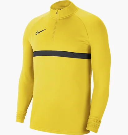 Олимпийка мужская Nike Dry Academy 21 Drill Top Yellow Cw6110-719
