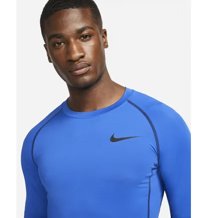 Лонгслів чоловічий Nike Tight Top Ls Blue Dd1990-480