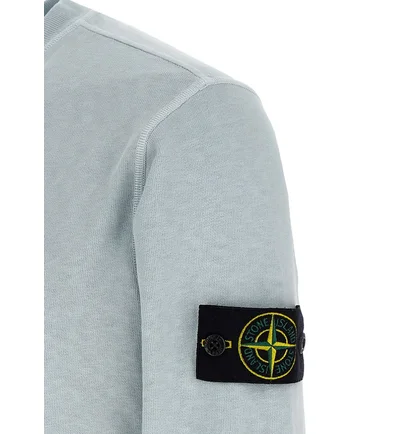 Свитшот мужской Stone Island Blauw Light Blue K1S156100020-S0060-V0141