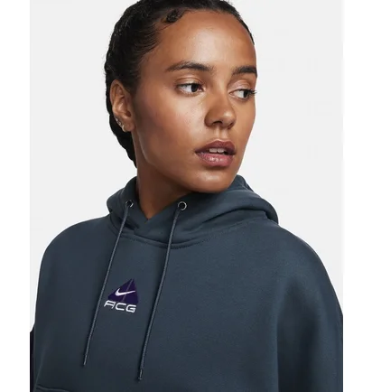 Худі жіноче Nike Lab Acg Therma-Fit Tuff Knit Fleece Hoodie Blue DQ5807-328