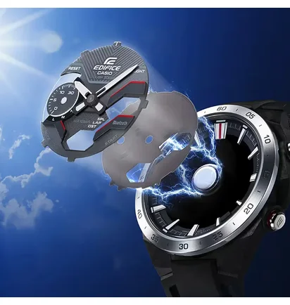 Часы мужские Casio Edifice Smartphone Link Carbon Edition ECB-2200DC-1A
