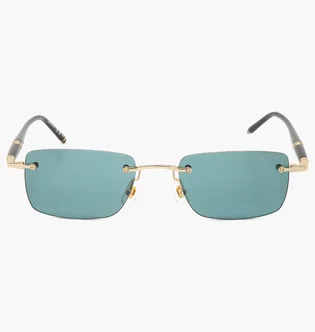 Солнцезащитные очки MONT BLANC Light Blue/Gold MB0344S-006-54