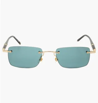 Солнцезащитные очки MONT BLANC Light Blue/Gold MB0344S-006-54