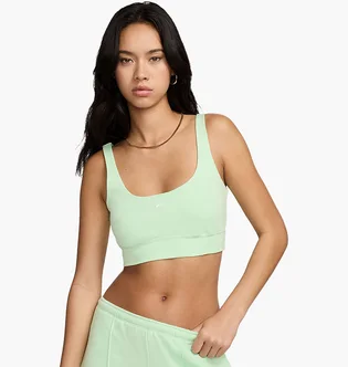 Топ жіночий Nike Sportswear Chill Terry Cropped Tank Top Green FN2832-376