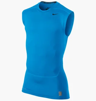 Майка мужская Nike Pro Combat Core Compression 2.0 Top Blue 449791-433