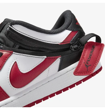 Кросівки чоловічі Air Jordan 1 Low Flyease Red/White Dm1206-163