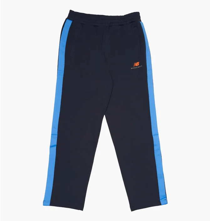 Штаны унисекс New Balance Hoops Classic Court Pant Blue MP23588_ECL