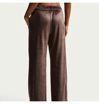 Штаны женские Nike Sportswear High-Waisted Wide-Leg Brown IQ0681-237
