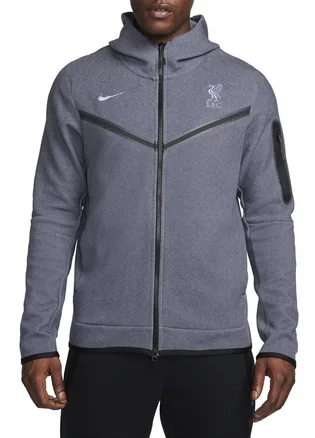 Толстовка мужская Nike Hooded Sweatshirt Lfc Mnsw Tchflc Hoodie Fzwr 3R Blue FQ8015-015