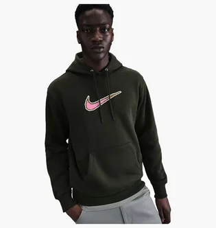 Худи мужское Nike Sportswear Club MenS Fleece Hoodie Green HV0854-355