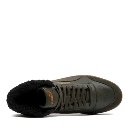 Кросівки чоловічі Puma Shuffle Mid Fur Green 387609-02