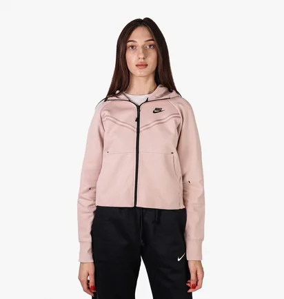 Толстовка жіноча Nike Essntl Fz Hdy Pink Cw4298-602