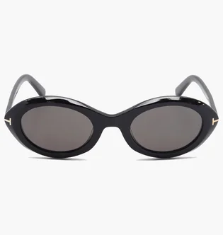 Солнцезащитные очки женские TOM FORD Grey/Black FT1186-01A-51