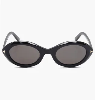 Солнцезащитные очки женские TOM FORD Grey/Black FT1186-01A-51