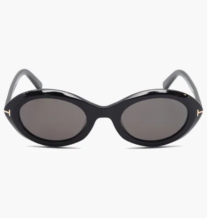 Солнцезащитные очки женские TOM FORD Grey/Black FT1186-01A-51
