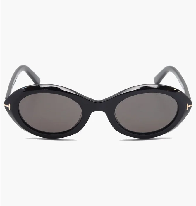 Солнцезащитные очки женские TOM FORD Grey/Black FT1186-01A-51