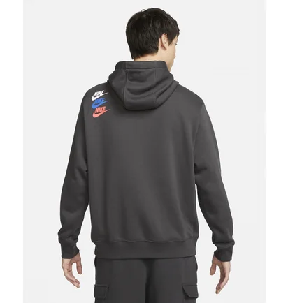 Худі чоловіче Nike Sportswear Standard Issue Grey DZ2513-070