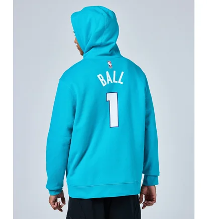 Худи мужское Air Jordan Charlotte Hornets Club Light Blue FB4791-415