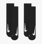 Шкарпетки унісекс Nike U Nk Multiplier Crew (2 пари) Cush Black Sk0118-010