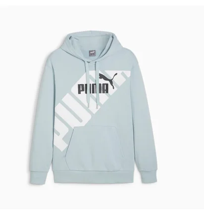 Худи мужское Puma Power Graphic Hoodie Light Blue 678963-22