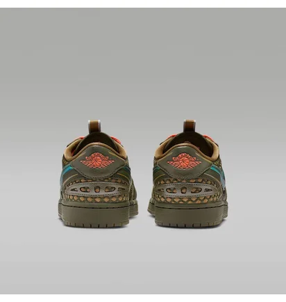 Кроссовки женские Air Jordan 1 Mm Low V3 Olive HQ2186-300
