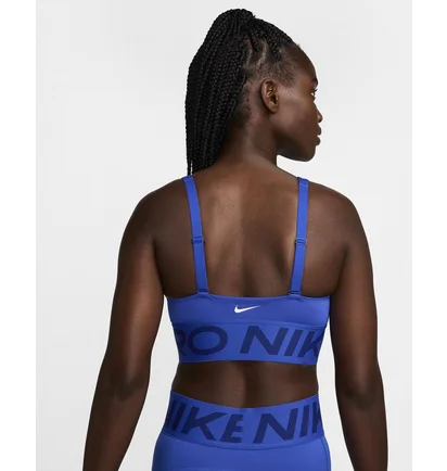 Топ жіночий Nike Pro Indy Plunge Blue HF7324-405