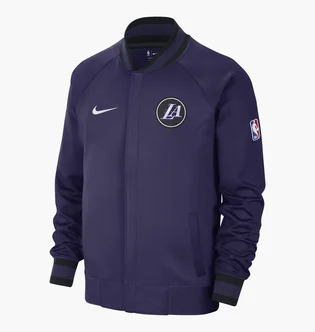 Кофта мужская Nike Dri-Fit Nba Los Angeles Lakers Showtime City Edition Violet DN4608-535
