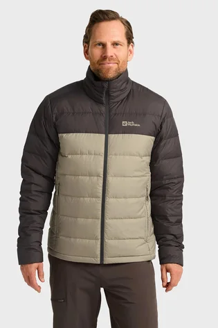 Пуховик мужской Jack Wolfskin Ather Down Grey/Beige 1207681-5940