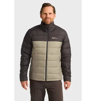 Пуховик чоловічий Jack Wolfskin Ather Down Grey/Beige 1207681-5940