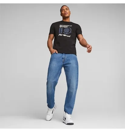 Футболка чоловіча Puma Legacy Graphic Tee Black 622735-01