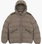 Пуховик чоловічий Stone Island Seamless Tunnel Nylon Down-Tc Hooded Jacket Brown 811543128-V0075