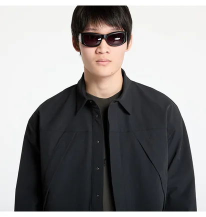 Сорочка чоловіча ROA Utility Overshirt Black RBMW0372FA264