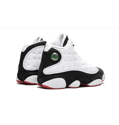 Кроссовки мужские Air Jordan 13 White/Brown 414571-104