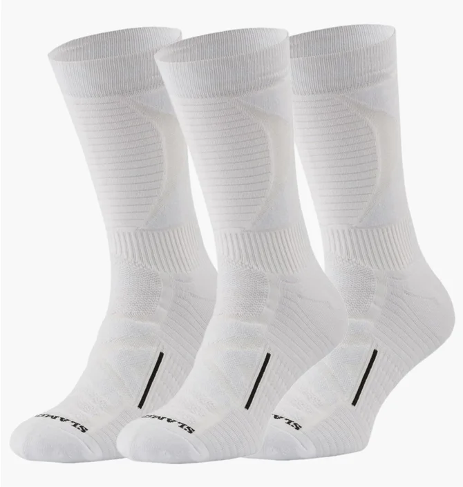 Гетры унисекс Slam.City Performance Basketball Socks 3Pk White SCW1-3PK
