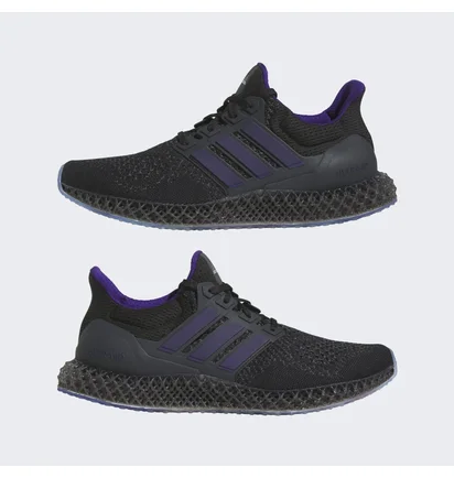 Кроссовки унисекс Adidas Ultra 4D Shoes Black Hp9736