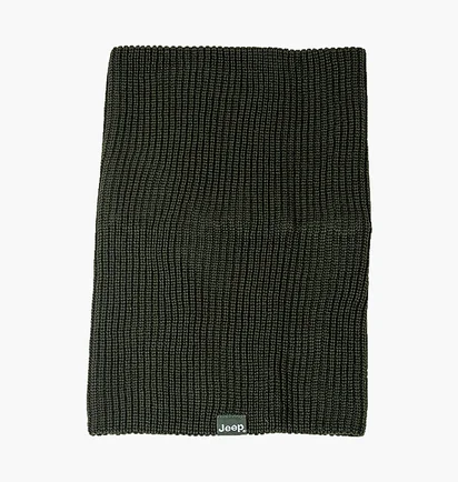 Бафф унисекс Jeep Ribbed Tricot Neckwarmer J22W Olive O102601-E849
