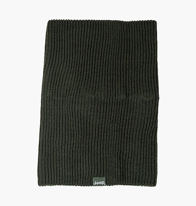 Бафф унисекс Jeep Ribbed Tricot Neckwarmer J22W Olive O102601-E849