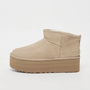 Угги женские UGG Classic Ultra Mini Platform Beige 1135092-SAN