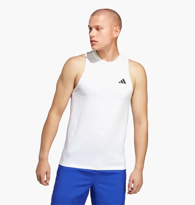 Майка мужская Adidas Train Essentials Feelready Training Sleeveless Tee White Ic6947