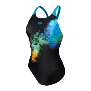 Купальник жіночий Arena Vibrant Black 008936-580