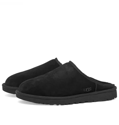 Тапочки мужские UGG Classic Slip-On Slippers Black 1129290-BLK
