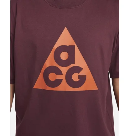 Футболка чоловіча Nike Lab Acg Short-Sleeve T-Shirt Bordo DJ3644-681
