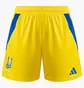 Шорти жіночі Adidas Ukraine 24 Performance Yellow IP2180