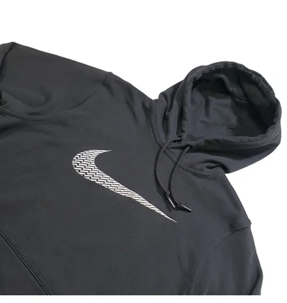 Худі чоловіче Nike Sportwear Club Swoosh Black 694099-010