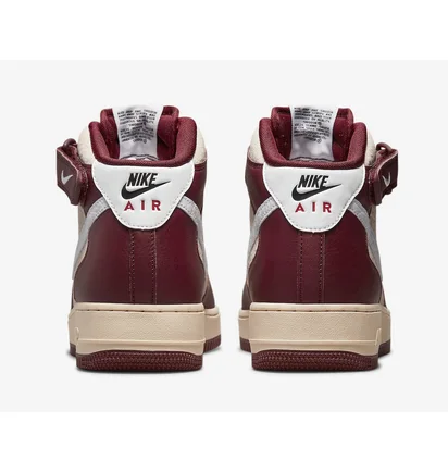 Кросівки чоловічі Nike Air Force 1 Mid Red/Beige Do7045-600