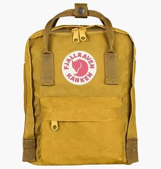 Рюкзак унисекс Fjallraven Kanken Rainbow Mini Yellow 23561.160