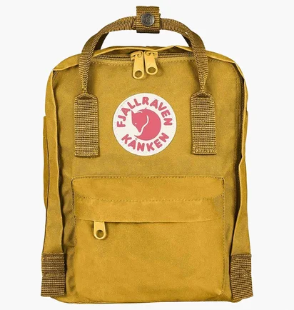 Рюкзак унісекс Fjallraven Kanken Rainbow Mini Yellow 23561.160