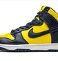 Кросівки чоловічі Nike Dunk High Sp Black/Yellow CZ8149-700